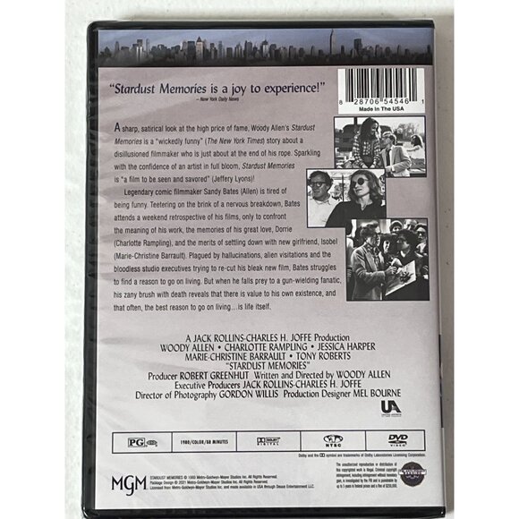 Stardust Memories DVD Movie Film Woody Allen Comedy Funny Satire Video 1980 - Picture 6 of 7